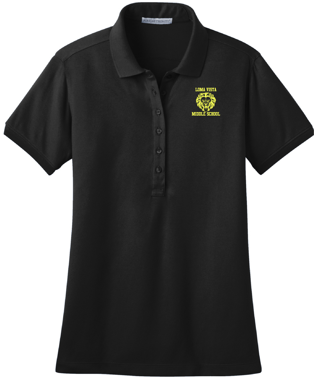 LVMS Ladies Stretch Pique Polo