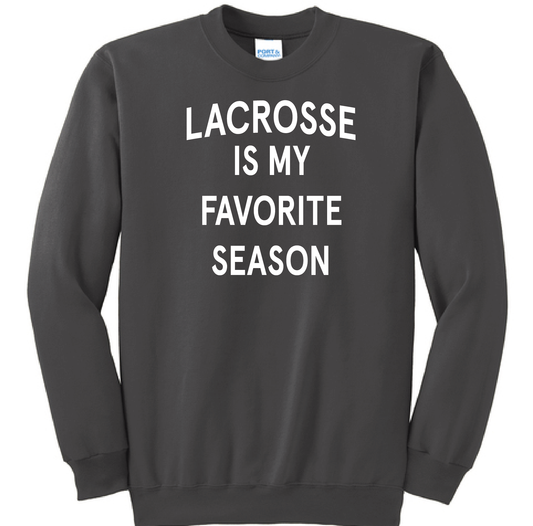 Lacrosse is my favorite season