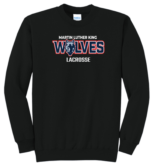 Embroidered Wolves Lacrosse