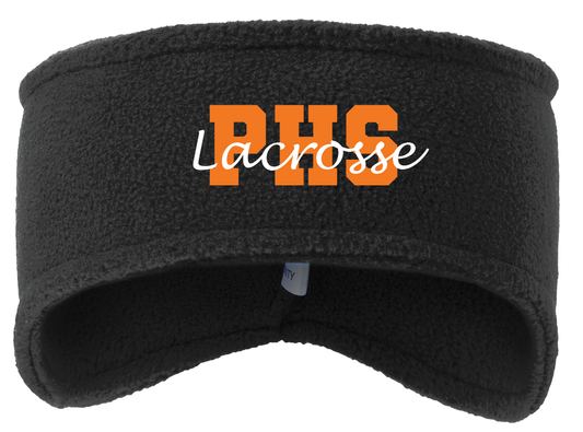 Poly Girls LAX Embroidered Fleece Headband