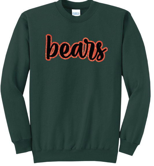Poly Girls LAX Puff Crewneck