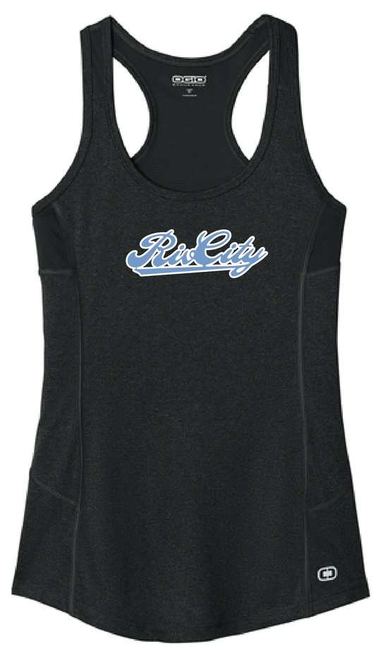 RivCity Ladies Racerback Pulse Tank