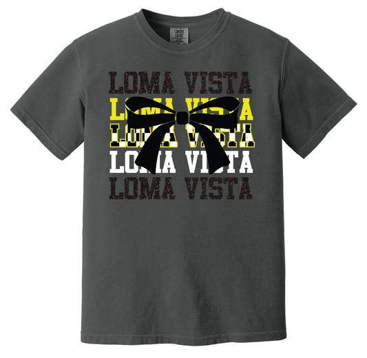 Loma Vista Glitter Bow Tee