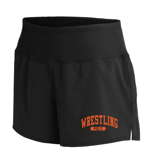 Poly Wrestling Ladies Repeat Shorts