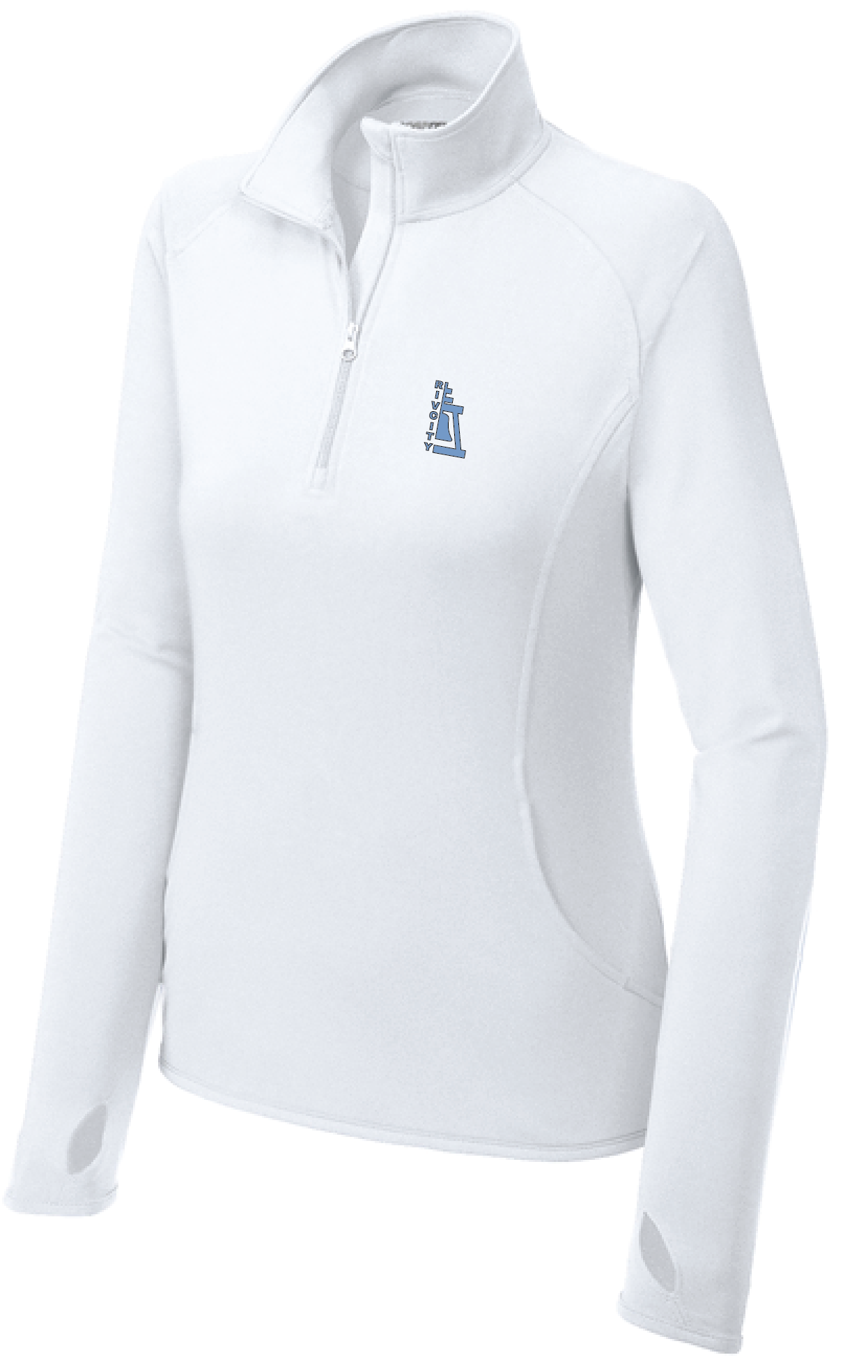 RivCity Bell Ladies 1/4 Zip Pullover
