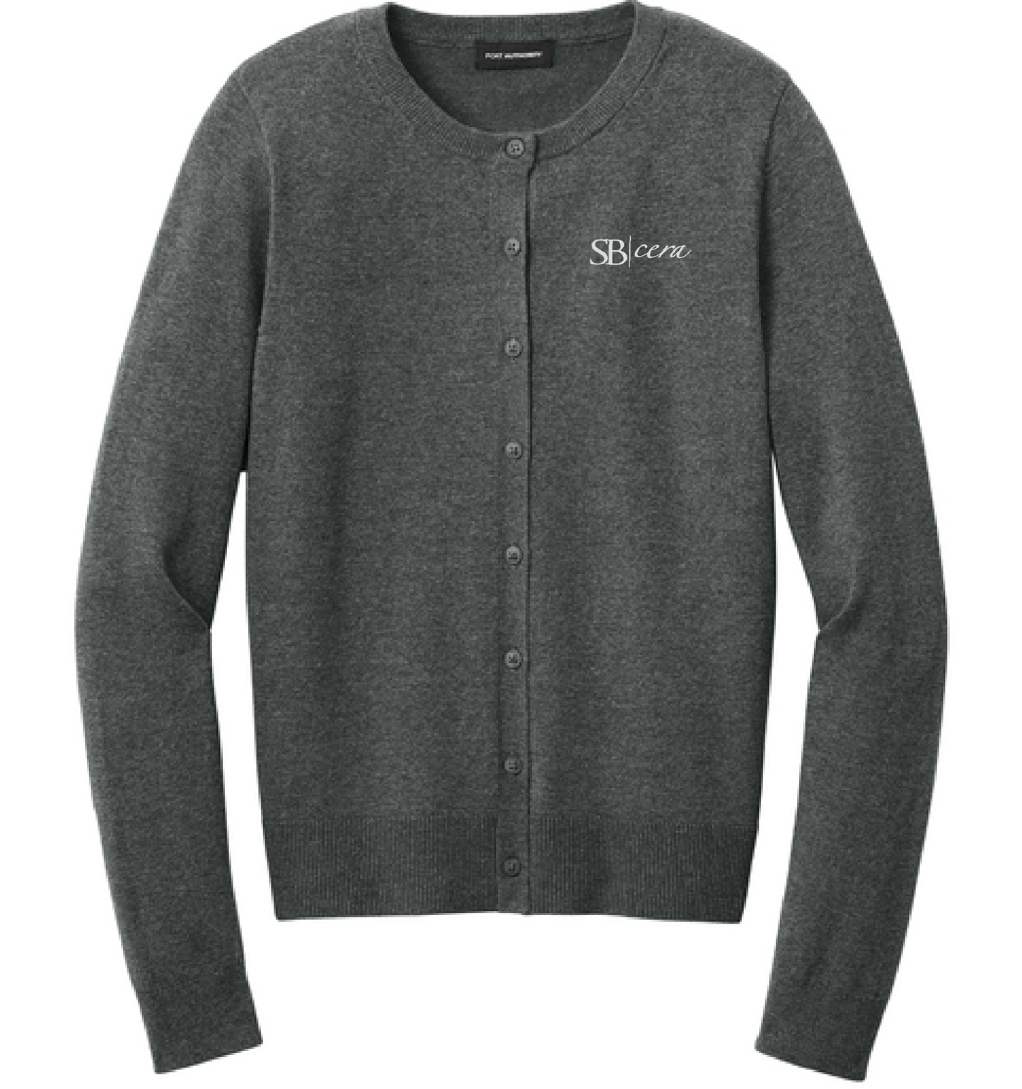 Women’s Easy Care Crewneck Cardigan Sweater