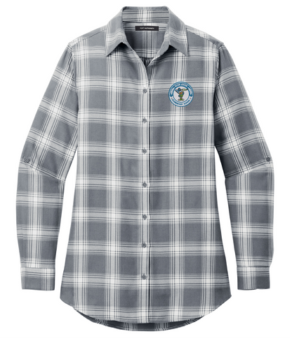 Glen Avon Plaid Flannel Tunic Lw668