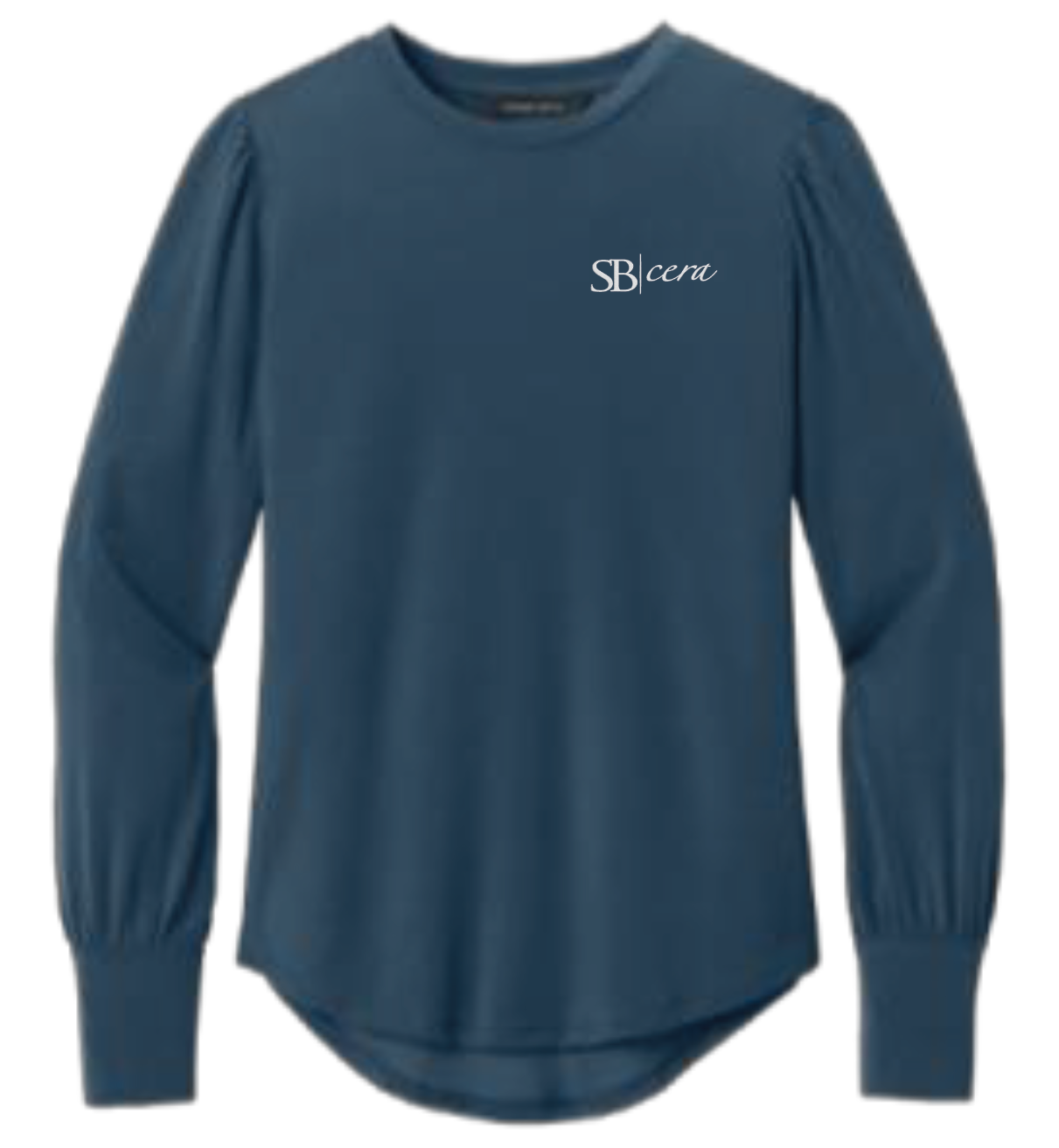Mercer+Mettle Women’s Stretch Jersey Long Sleeve Blouson Top