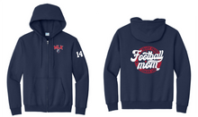 Load image into Gallery viewer, MLK Football Zip-up Hoodie
