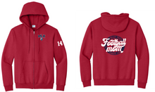 Load image into Gallery viewer, MLK Football Zip-up Hoodie
