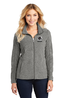 Heather Microfleece Full-Zip Jacket