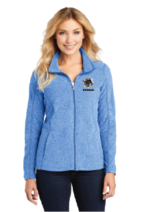 Heather Microfleece Full-Zip Jacket