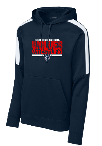 MLK Wrestling Navy Hoodie