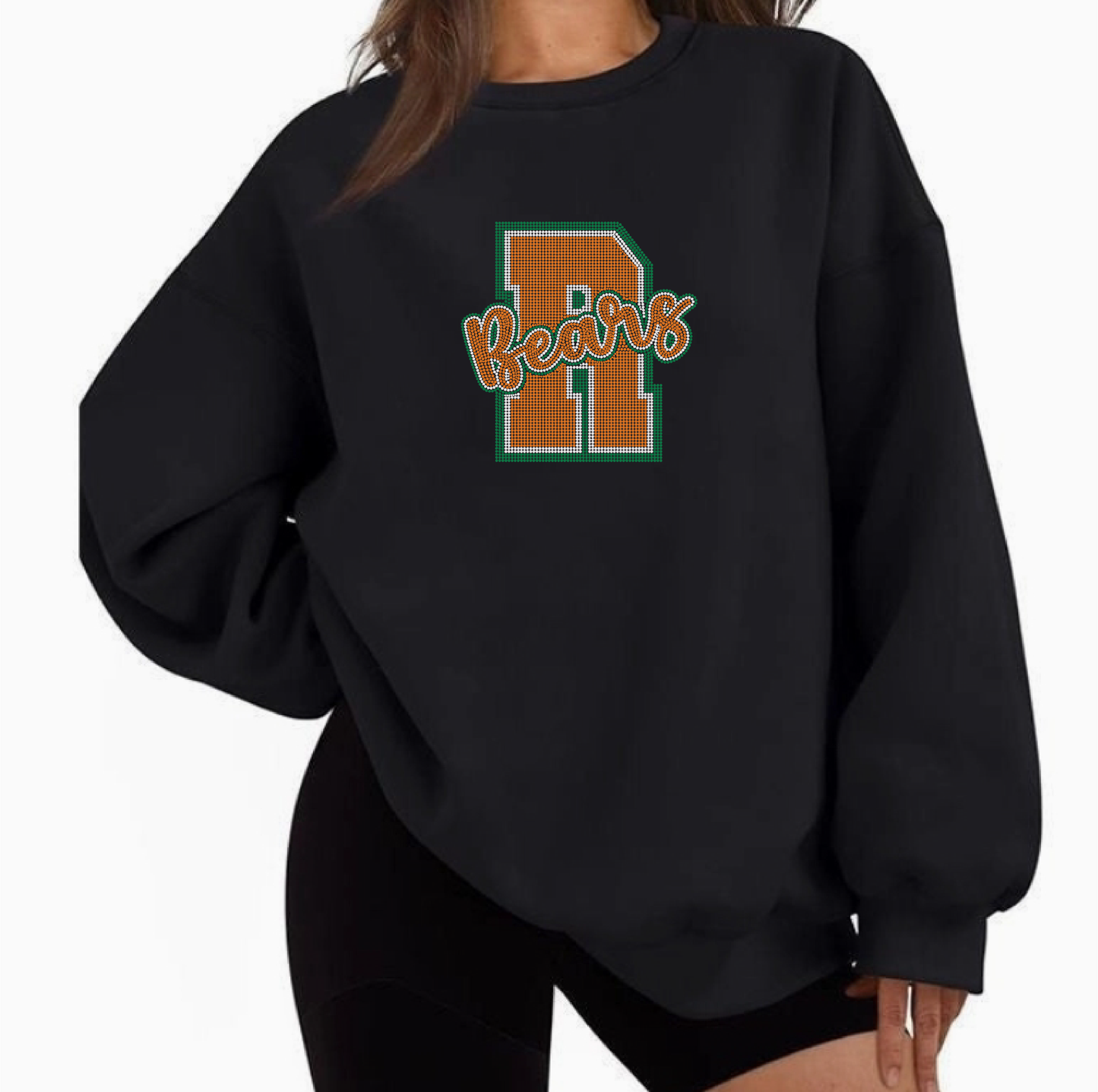 Oversize Poly Crewneck