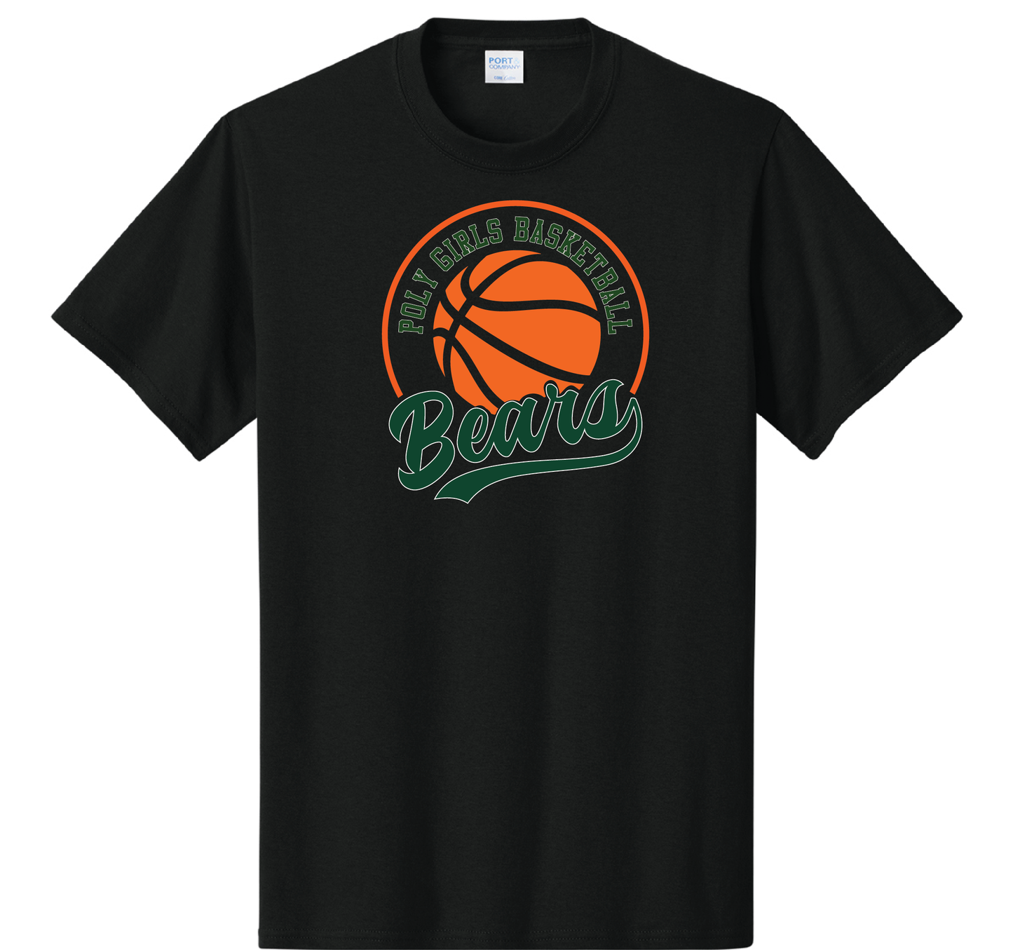 Poly Bears Girls Basketball T-shirt