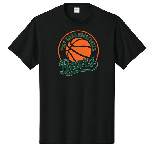 Poly Bears Girls Basketball T-shirt
