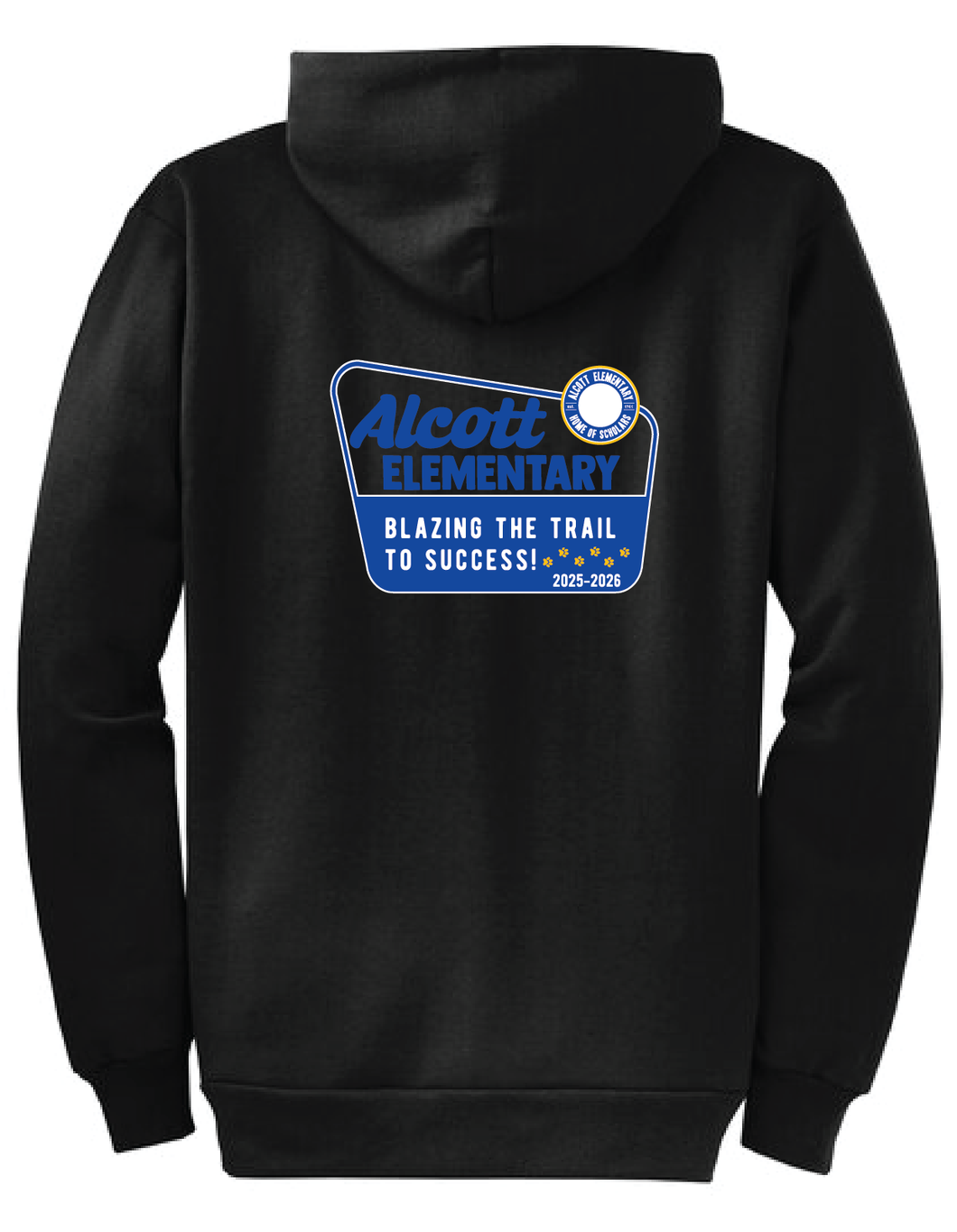 Alcott Alley Cat Zip-up Hoodie