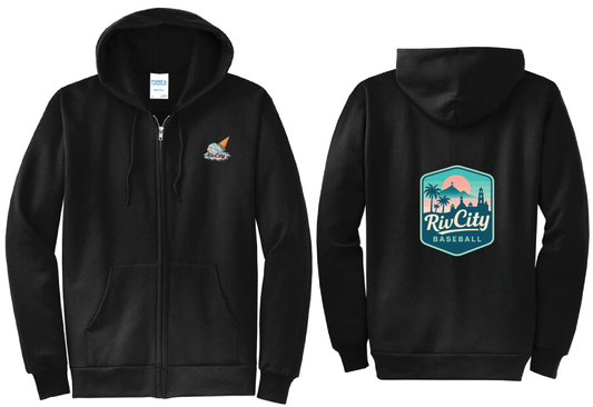 RivCity Sunset Zip-up Hoodie