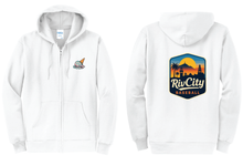 Load image into Gallery viewer, RivCity Sunset Zip-up Hoodie
