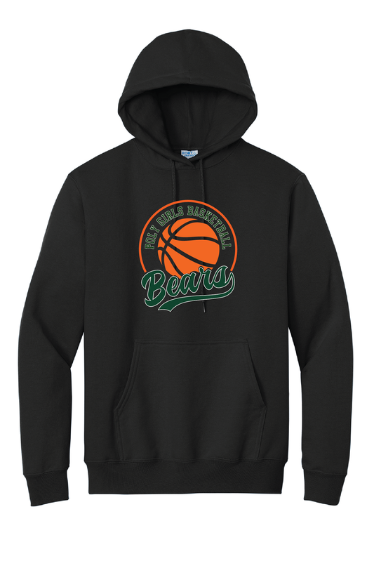 Poly Bears Girls Basketball Hoodie
