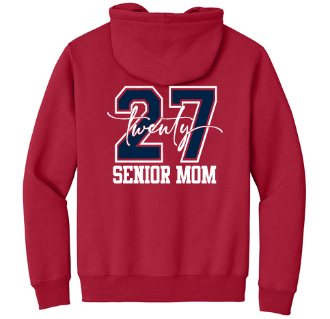 MLK Senior Mom and Dad Zip Hoodie