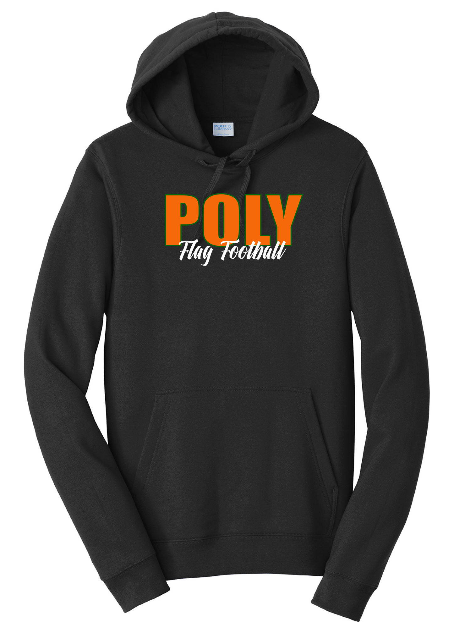Poly Glitter Tackle Twill hoodie Flag Football