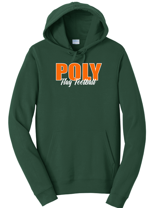 Poly Glitter Tackle Twill hoodie Flag Football
