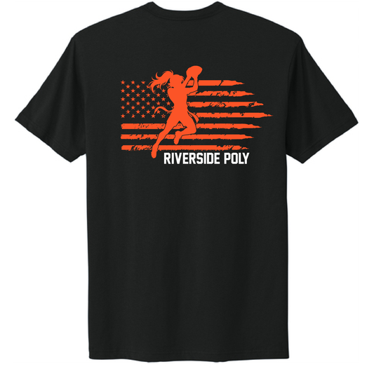 Poly Flag Football USA Flag Shirt