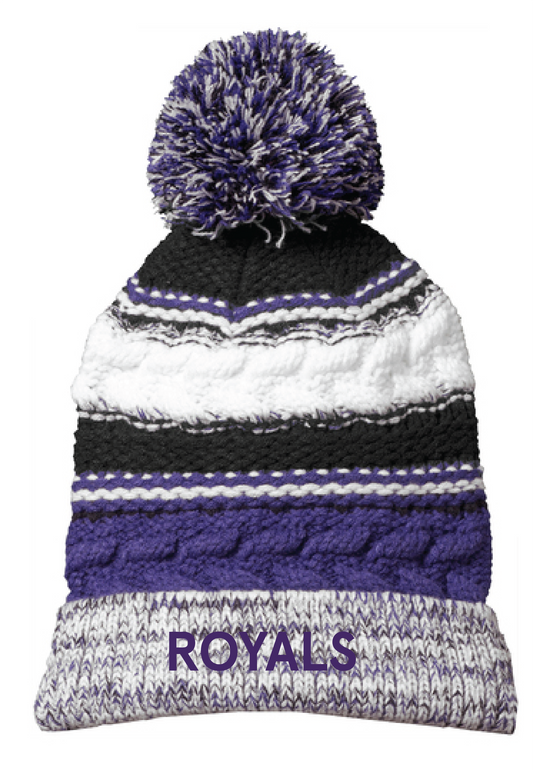 Woodcrest Softball PomPom Beanie