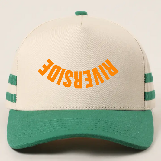 Riverside Stripe Trucker Hat Poly