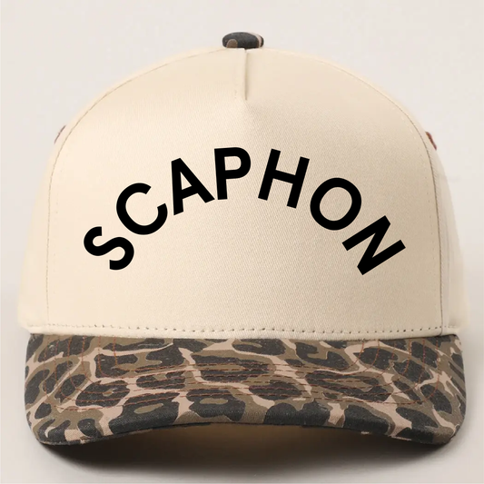 SCAPHON Trucker Leopard