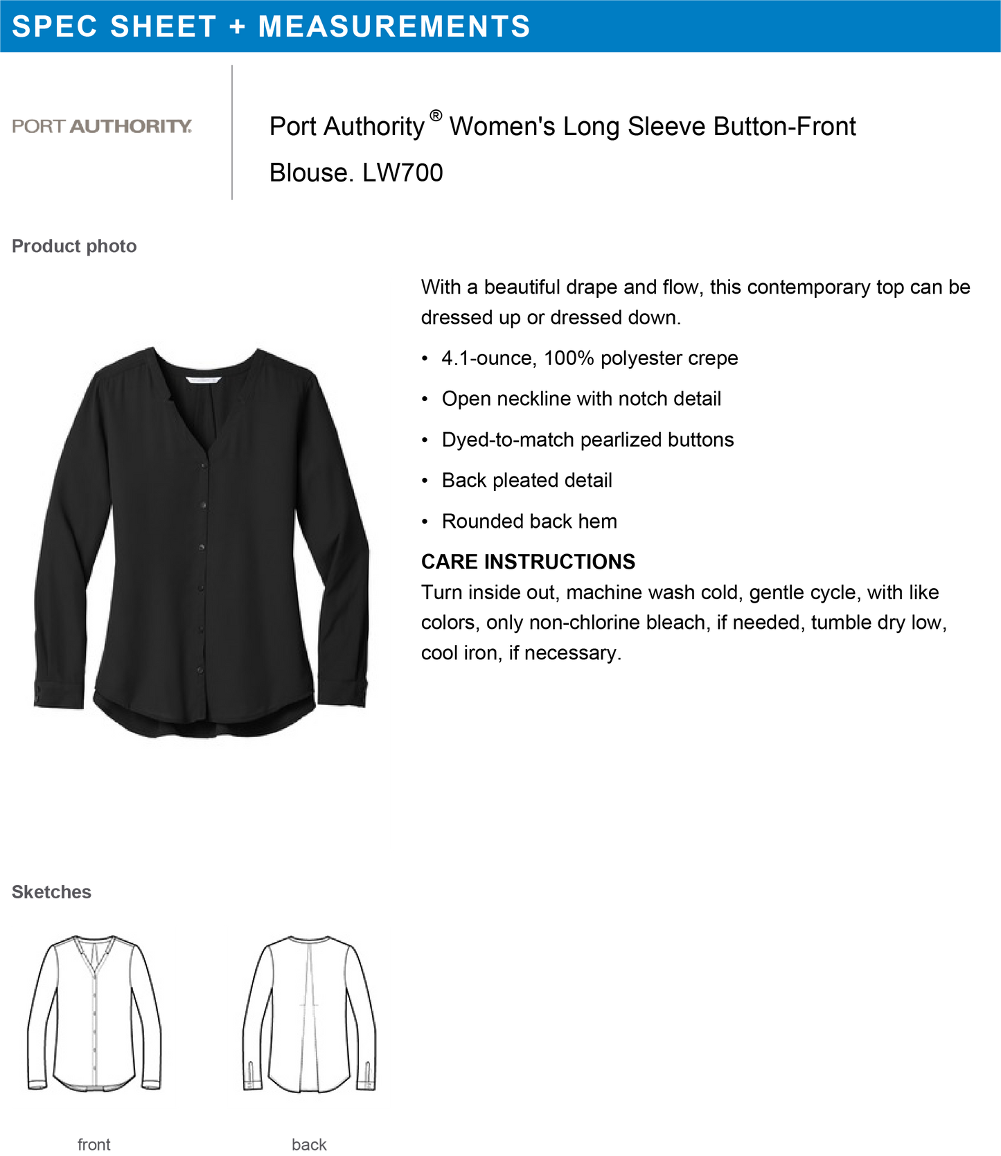 Women's woven button down shirt HACSB