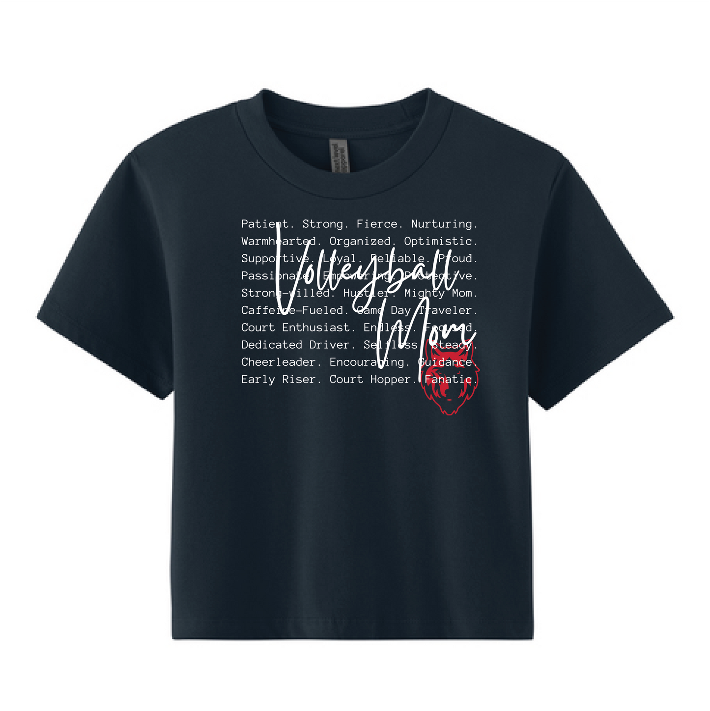 MLK Volleyball Mom Quote Tshirt