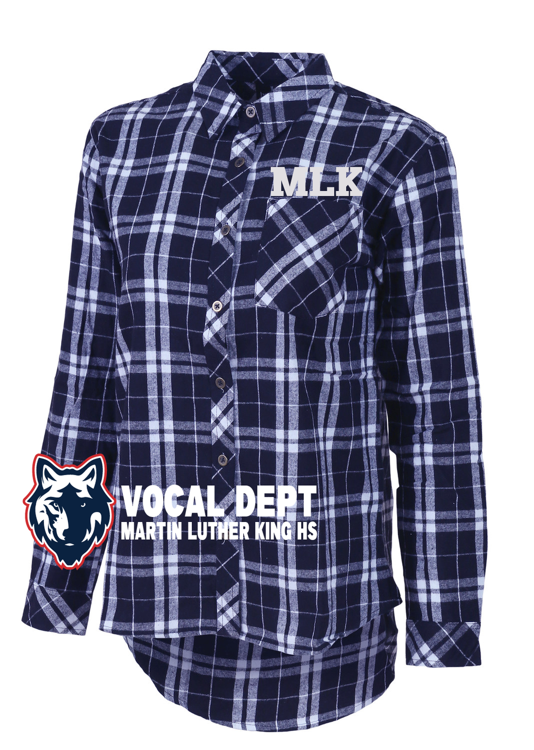 Vocal Department Ladies Flannel Shirt