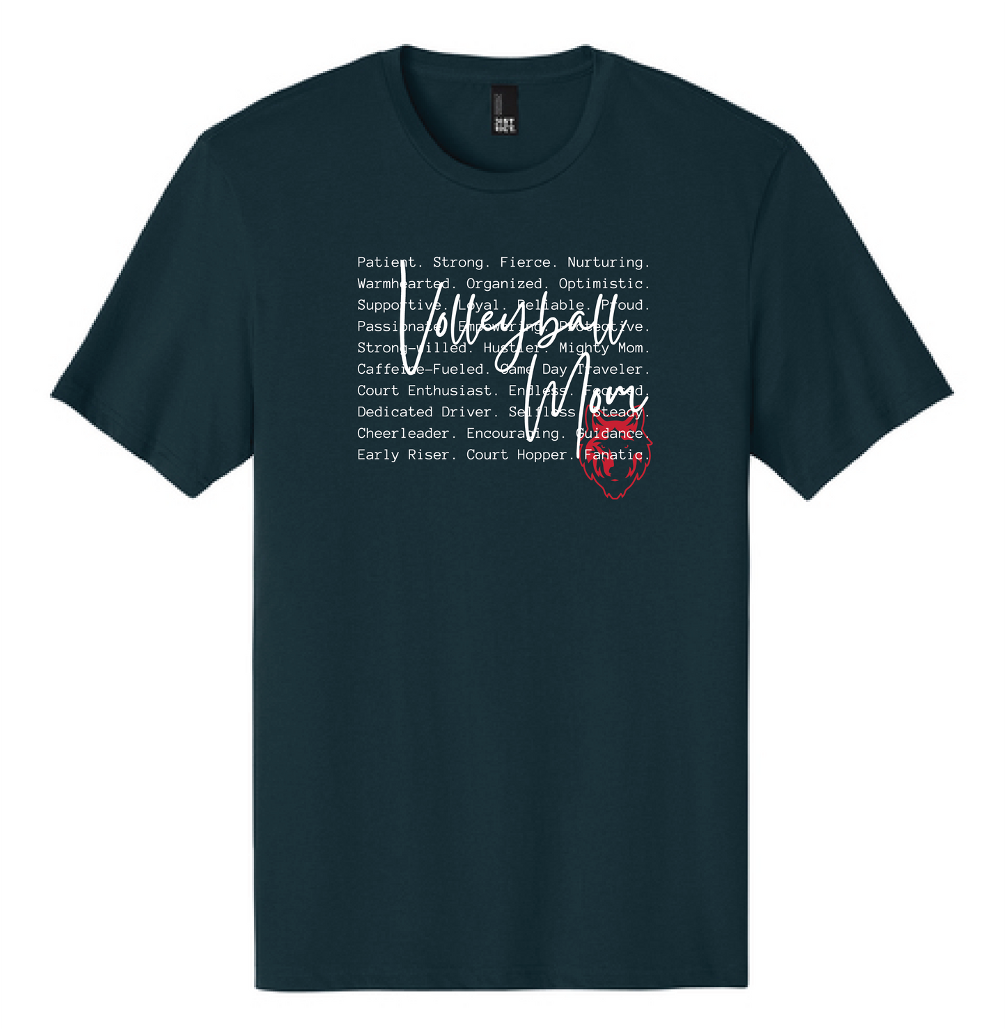 MLK Volleyball Mom Quote Tshirt