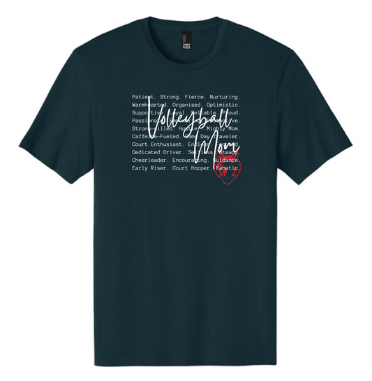 MLK Volleyball Mom Quote Tshirt