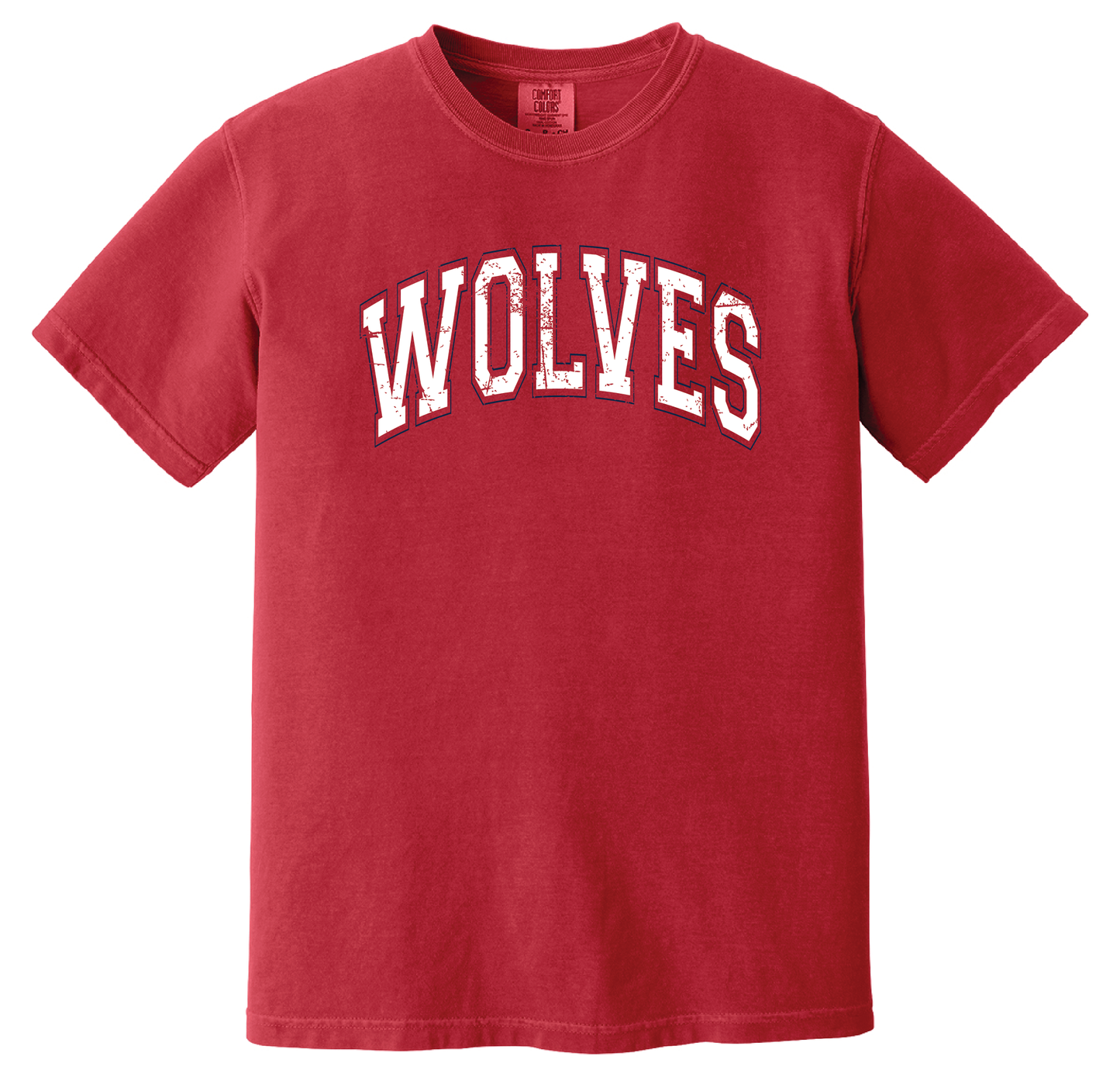 WOLVES Distressed T