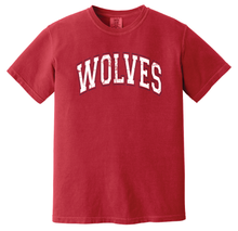 Load image into Gallery viewer, WOLVES Distressed T
