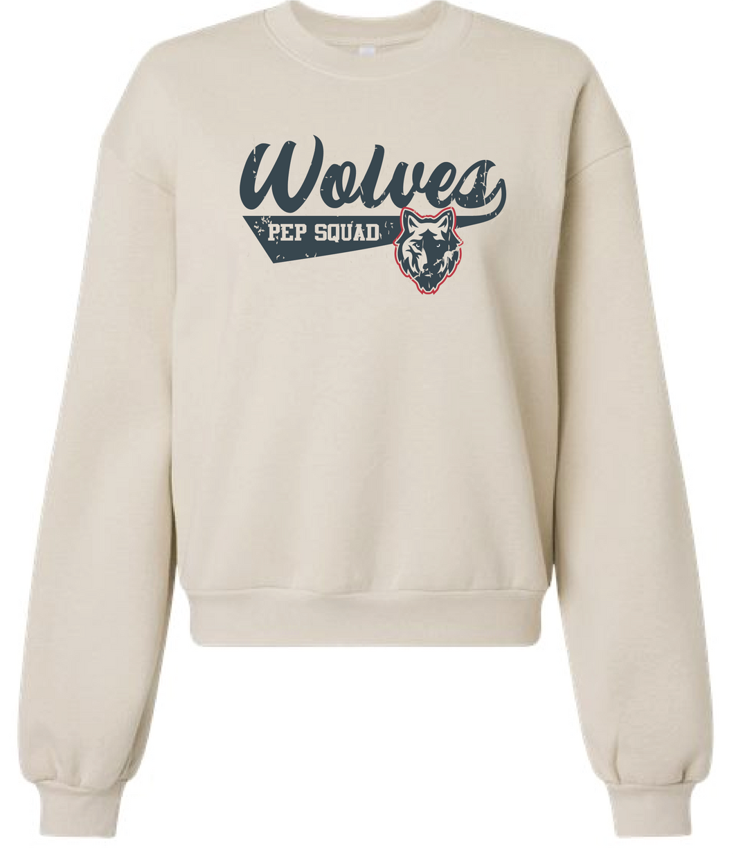 WOLVES Pep Squad Troche Sweatshirt