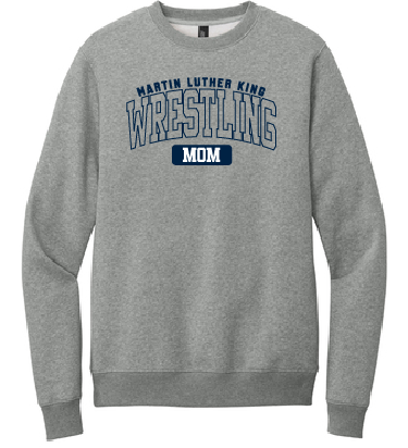 MLK Wrestling Embroidered Crewneck