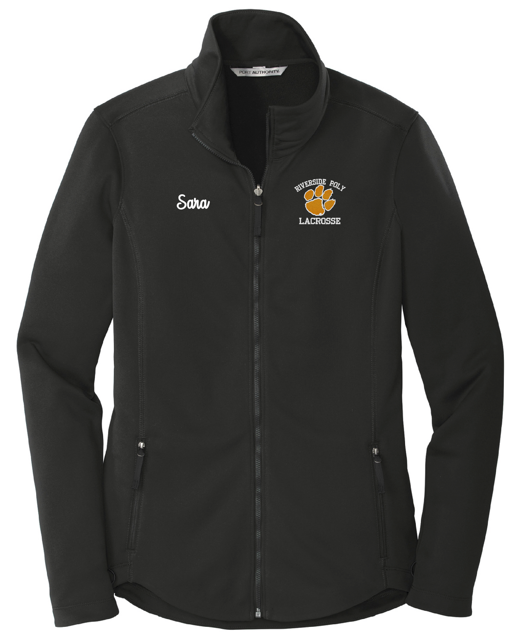 Poly LAX zip up  Smooth Fleece Jacket