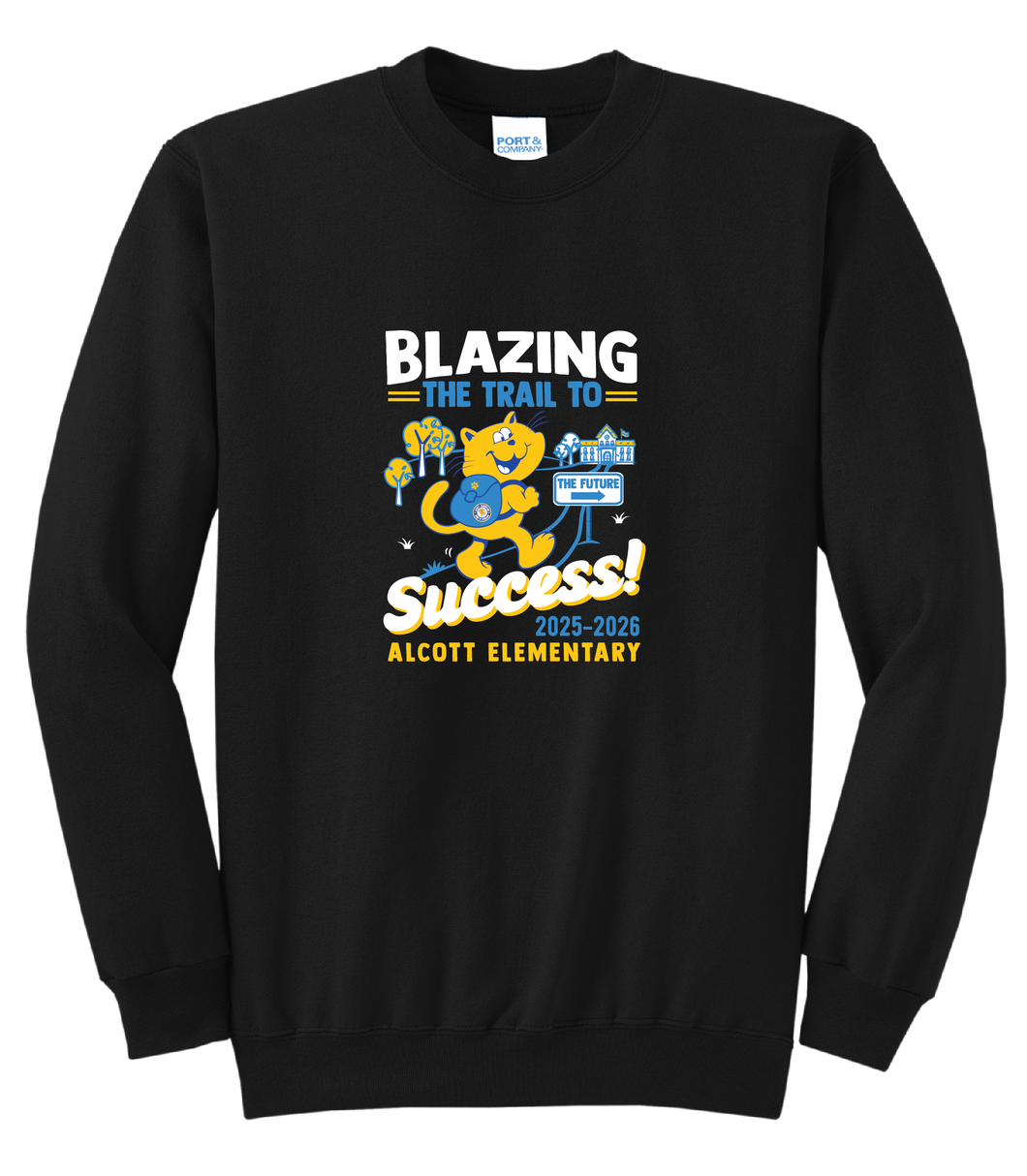 Alcott Blazing Trail Crewneck