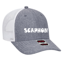 Load image into Gallery viewer, Chambray Scaphon Cap
