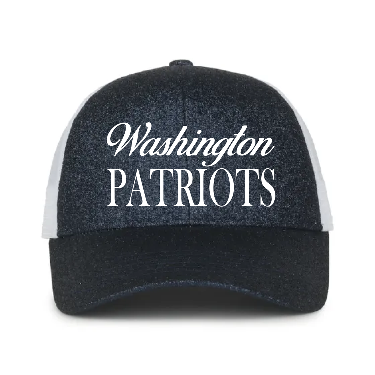 Washington Elementary Staff Blue Glitter Hat