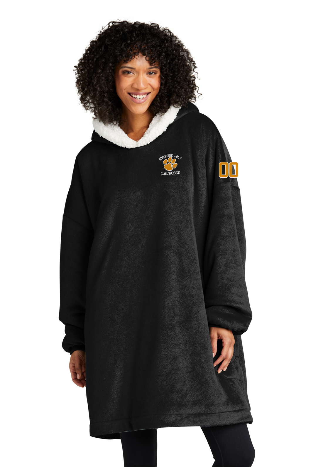 Poly LAX Fan Gear Wearable Blanket