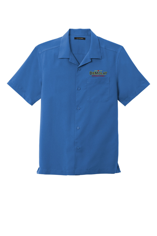 Short sleeve button down  Demolay camp shirt