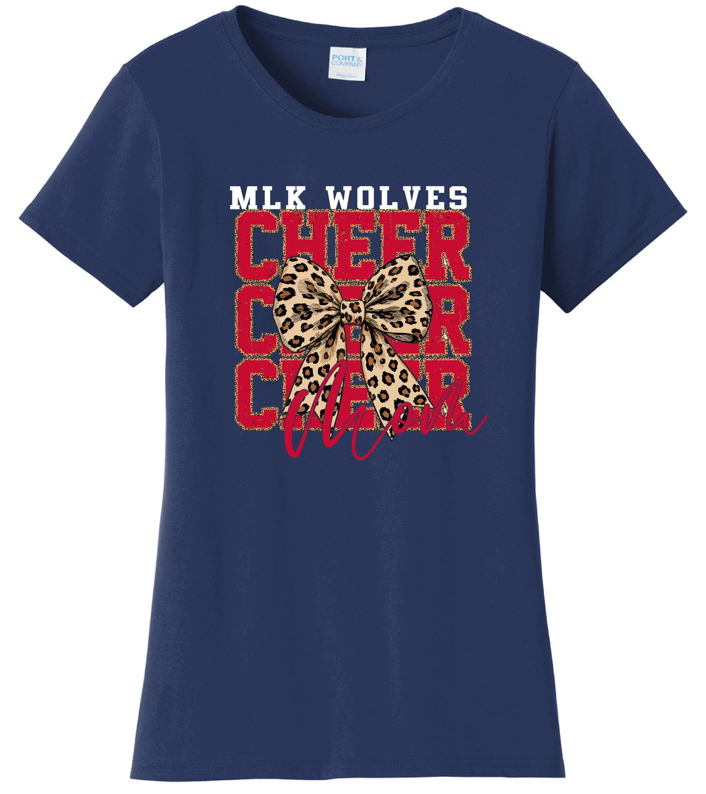 Wolves Cheetah Pep Squad Mom CHEER OR DANCE