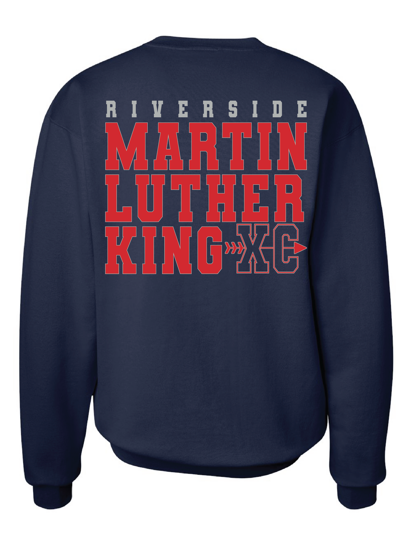 RIverside MLK XC Crewneck Sweatshirt With Personalization