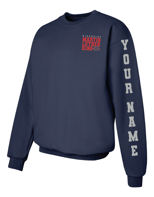 RIverside MLK XC Crewneck Sweatshirt With Personalization