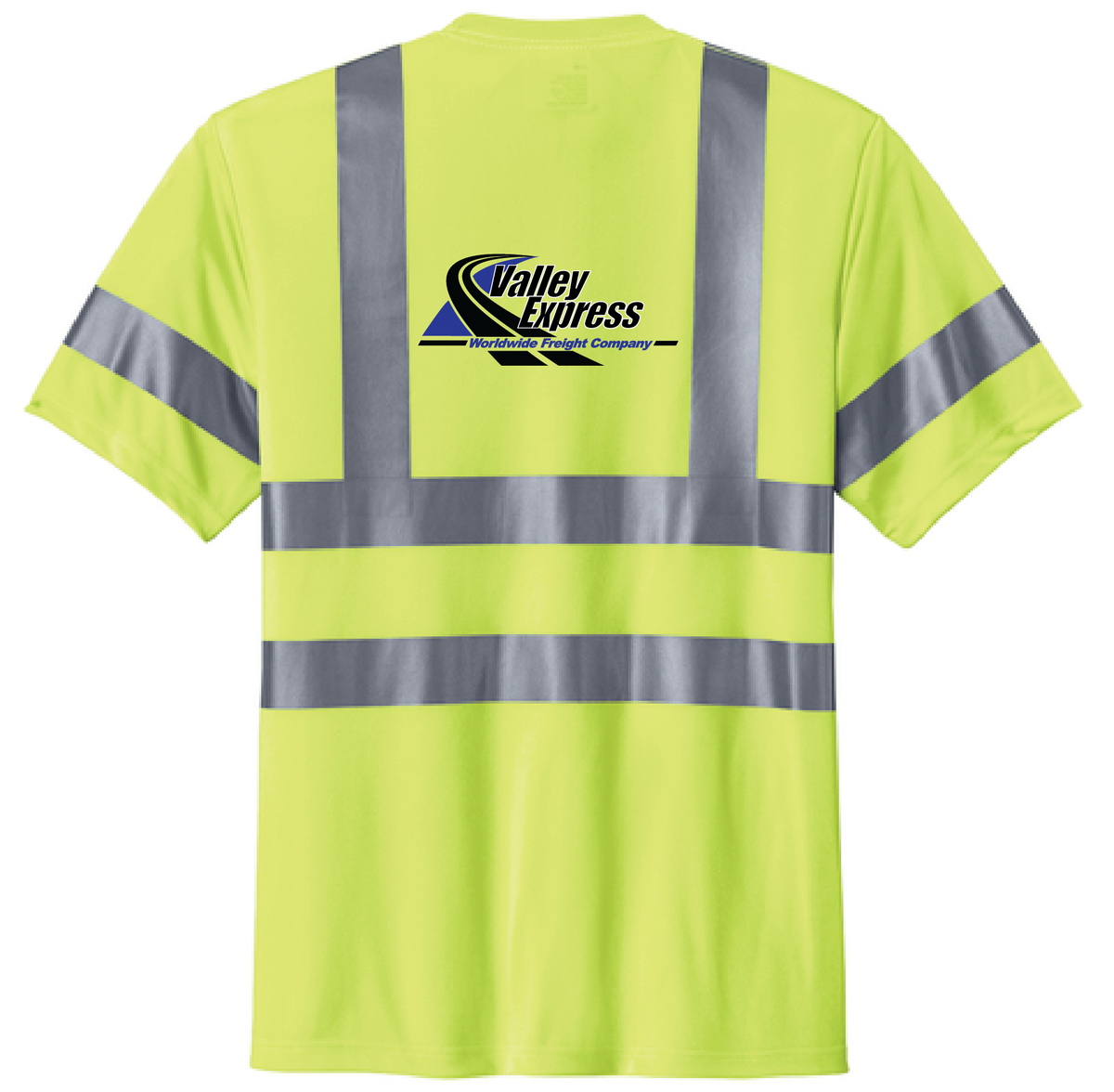 Valley Express ANSI 107 Class 3 Short Sleeve Snag-Resistant Reflective T-Shirt